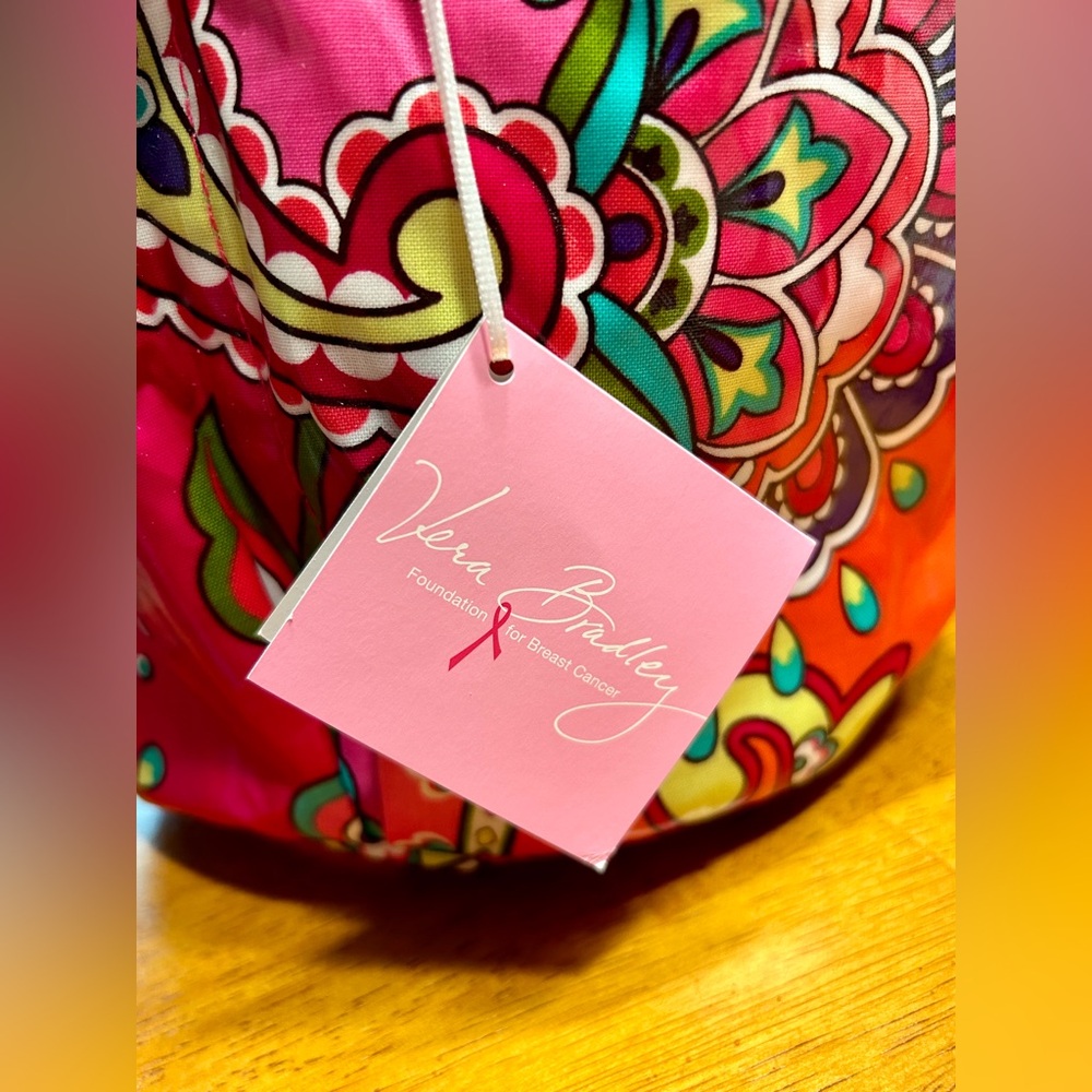 NWT Vera Bradley shower caddy in Pink Swirls